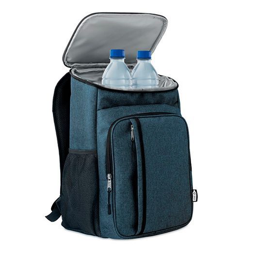 Брендированный термо-рюкзак MONTECOOL, для пикника 600D, RPET, 44x27x19 см., голубой MO616704 фото