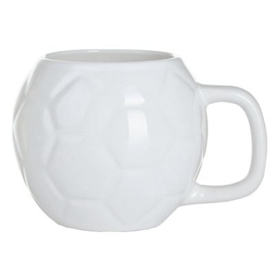 Чашка керамічна FOOTClub 400 мл, білий 10629 фото