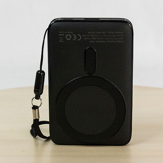 Зарядное устройство с логотипом TALISMAN с MagSafe, 10000 mAh, черный P1136P9 фото