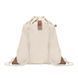 Брендований рюкзак PANDA BAG, на шнурівці, 38х42 см, бежевий MO655013 фото