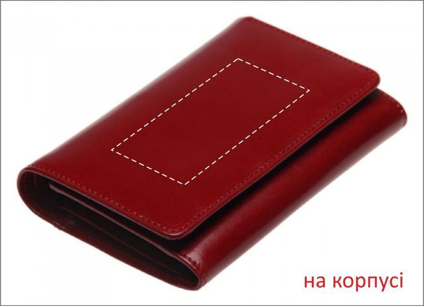 Портмоне с логотипом (Stefania), женская, натуральная кожа 60300727 фото