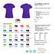 Футболка брендована 'Lady-Fit Valueweight-T' XS (Fruit of the Loom), жіноча, 100% бавовна, 160 г/м&sup2;, білий 061372030XS фото 3