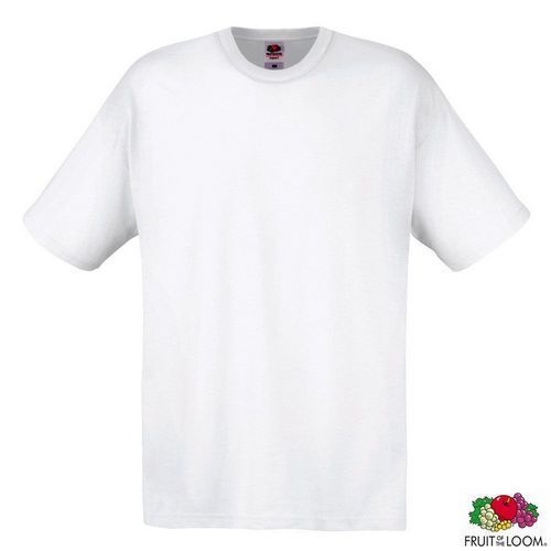 Футболка брендированная 'Original T' S (Fruit of the Loom), унисекс, 100% хлопок, 135 г/м&sup2;, белый 061082030S фото