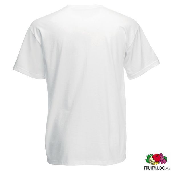 Футболка брендированная 'Original T' S (Fruit of the Loom), унисекс, 100% хлопок, 135 г/м&sup2;, белый 061082030S фото