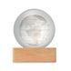 LED-лампа с логотипом GLOBE LIGHT, на деревянной подставке, стекло/древесина MO269040 фото 3