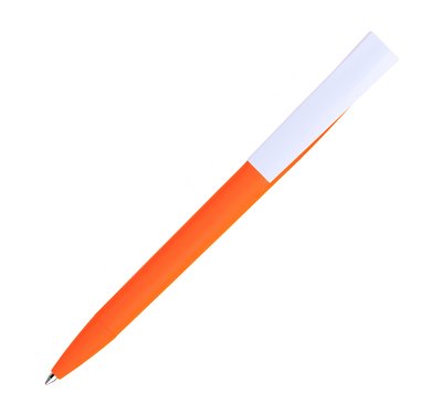 Ручка кулькова, пластикова Lima з логотипом, помаранчевий 2867 фото