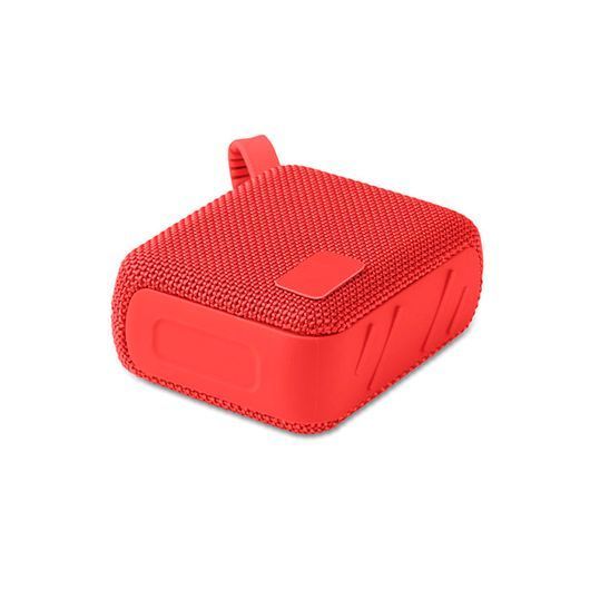 Багатофункціональна Bluetooth-колонка з логотипом OBLO, 5.0, 9,5x4x7,5 см, червоний MO272805 фото