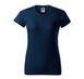 Футболка женская BASIC 160 гр/м2 из хлопка, navy blue 3976 фото