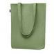 Сумка с логотипом NAIMA TOTE, 38x10х42 см, конопля., зеленый MO616209 фото