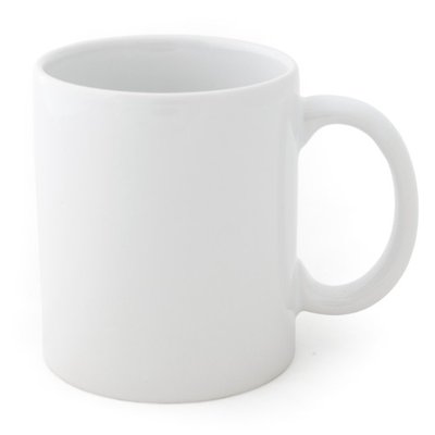 Чашка керамічна під друк логотипу ATLANTA 540 мл, білий 10844 фото