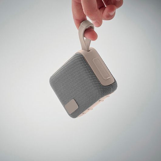 Багатофункціональна Bluetooth-колонка з логотипом OBLO, 5.0, 9,5x4x7,5 см, сірий MO272807 фото