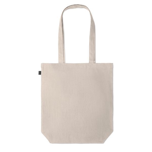 Сумка з логотипом NAIMA TOTE, 38x10х42 cм, конопля, бежевий MO616213 фото