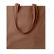 COTTONEL COLOUR +, Сумка-шоппер з логотипом кольорова, 140 гр/м&sup2;, коричневий MO926842 фото 1