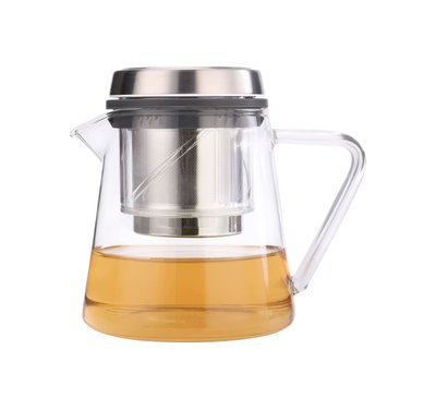 Чайник заварювальний скляний Nilson, 600 ml з логотипом 4498 фото