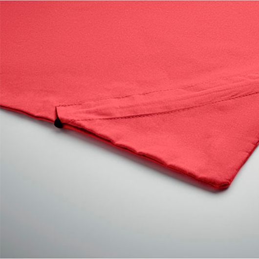 Сумка з логотипом CARRIE COLOUR, складана для покупок, 140 г/м&sup2;, 38х40 см, червоний MO248705 фото