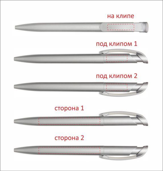 Пластикова ручка з логотипом, синє чорнило, кнопкова, кулькова 52000/5417 фото