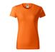 Футболка женская BASIC 160 гр/м2 из хлопка, orange 3985 фото