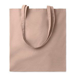 COTTONEL COLOUR+, Сумка-шоппер с логотипом цветная, 140 гр/м&sup2;, бежевый MO926865 фото