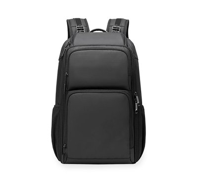 Вмісткий рюкзак Tiron для подорожей та міста з ущільненим захисним відділенням для ноутбука 15,6”, кишенею для ipad, чорний 4222 фото