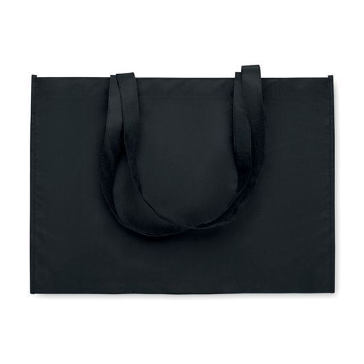 Сумка-шопер с логотипом KAIMONO, из нетканого RPET, 80 гр/м&sup2;, 45x16x32 см, черный MO219303 фото