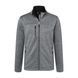 Мужская куртка с принтом Softshell James Nicholson, серый/черный, M JN1148DHBLZ2 фото