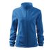 Флисовая женская кофта реглан с логотипом на молнии Jacket 280 гр/м2, azure blue 3810 фото