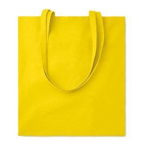 COTTONEL COLOUR+, Сумка-шоппер с логотипом цветная, 140 гр/м&sup2;, желтый MO926808 фото