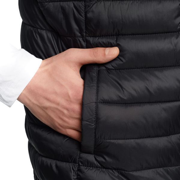 Мужская жилетка с логотипом Casual, черный, размер 2XL 7042-08-2XL фото