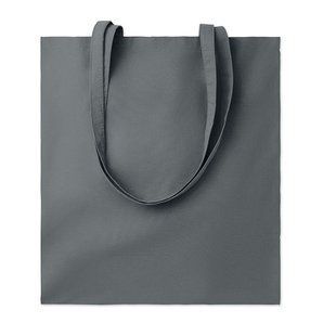 COTTONEL COLOUR +, Сумка-шоппер з логотипом кольорова, 140 гр/м&sup2;, темно-сірий MO926815 фото