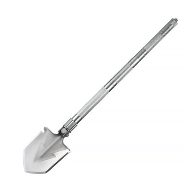 Багатофункціональна лопата Sharp, для застосування у туризмі, сірий 4278 фото