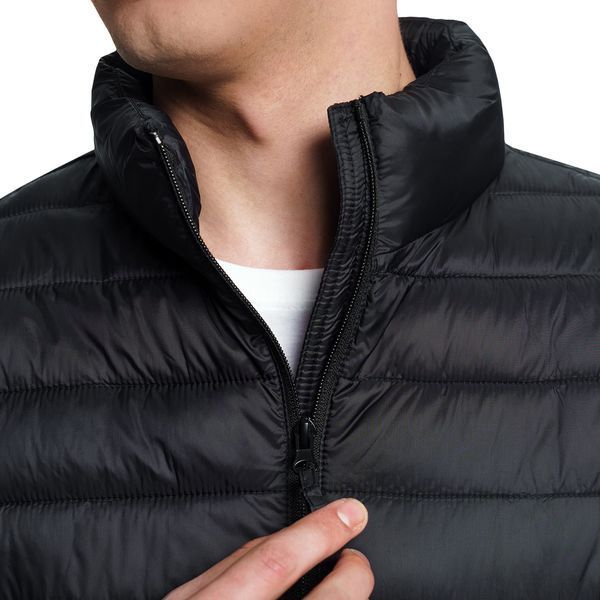 Мужская жилетка с логотипом Casual, черный, размер 4XL 7042-08-4XL фото