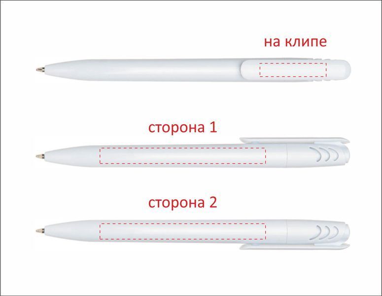 Рекламная пластиковая ручка шариковая, черные чернила, кнопочная 95749718 фото