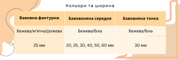 Розмірна сітка бірки з логотипом